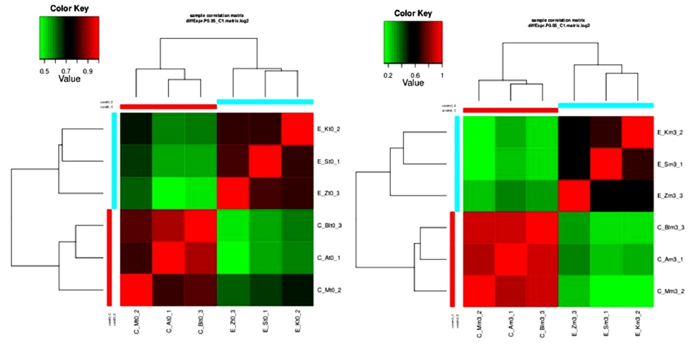 Comparative de novo transcriptome analysis of barley varieties with different malting qualities